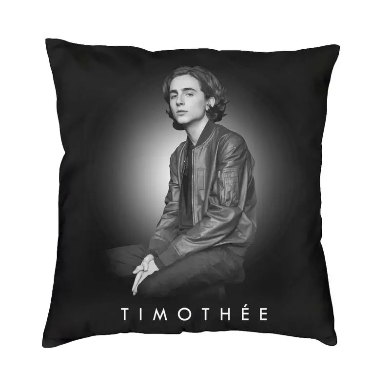 

Luxury Retro Timothee Chalamet Cushion Cover Velvet Style Icon Pillow Case Home Decorative Pillowcase