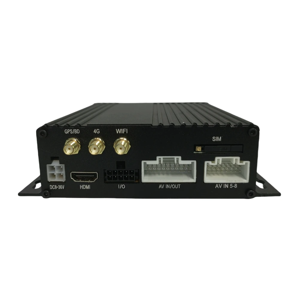AHD 1080P 6 Channel Car Bus MDVR Vehicle Double SD Card Mobile DVR With 4G GPS WIFI