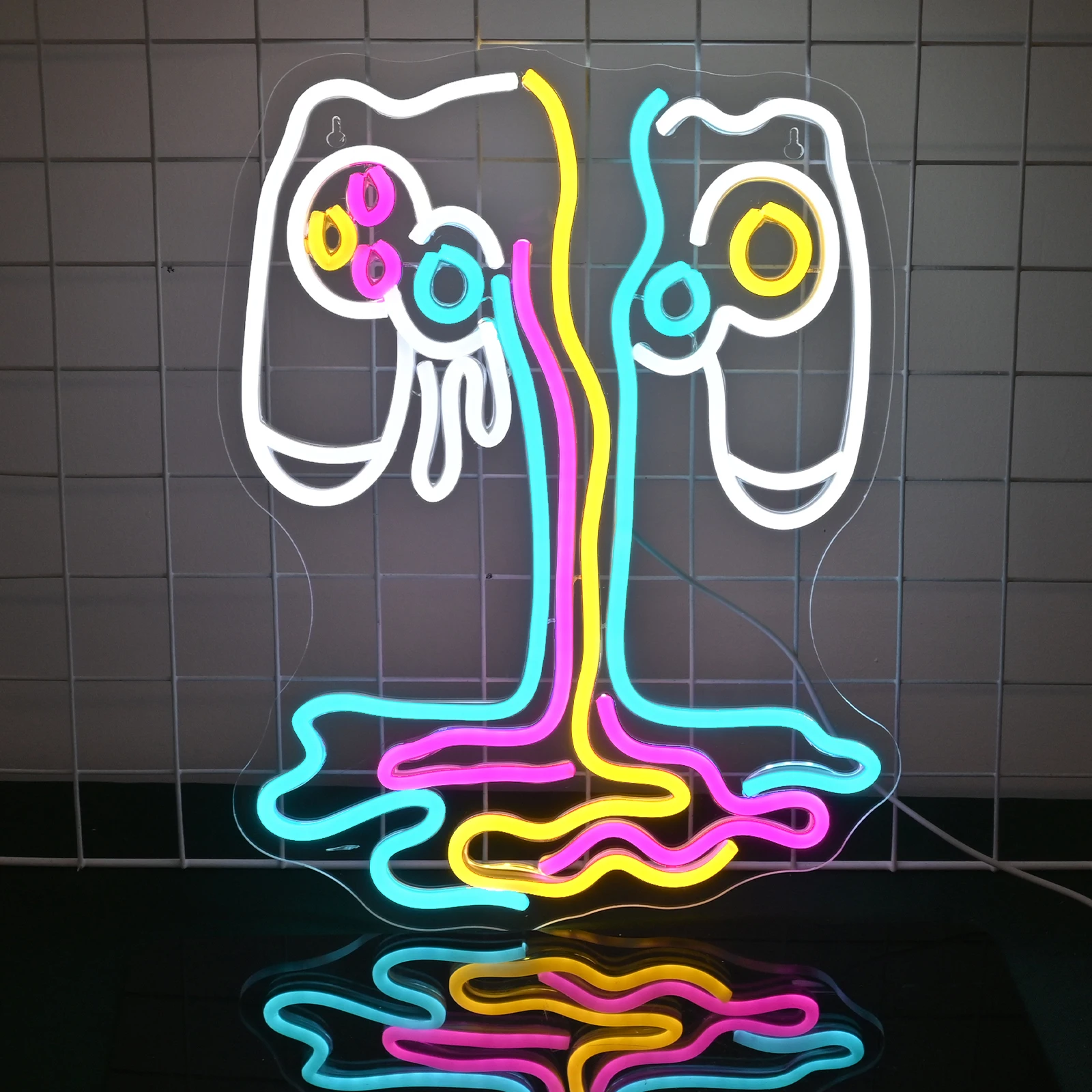 Неоновая Лампа Для Геймпада С Питанием От USB Светодиодная Подсветка