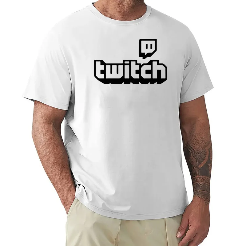 Фото Персонализированная игровая футболка для мужчин Twitch TV Huikoo, высококачественная, 100% хлопок, для стримов и вирусных видео, унисекс, подарок на День отца, для детей №4