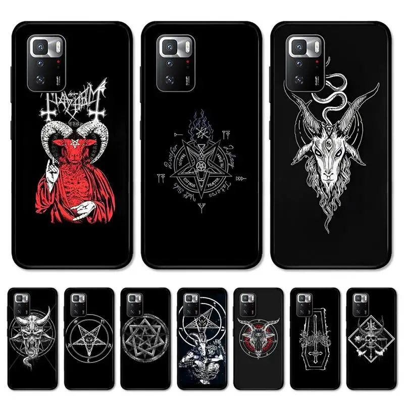 

Devil Satan Phone Case For Redmi 9A 8A 7A 7A 7 6A 5A 5 Plus 4X S2 GO K20 K30 6 Note 8 9 Pro Cover