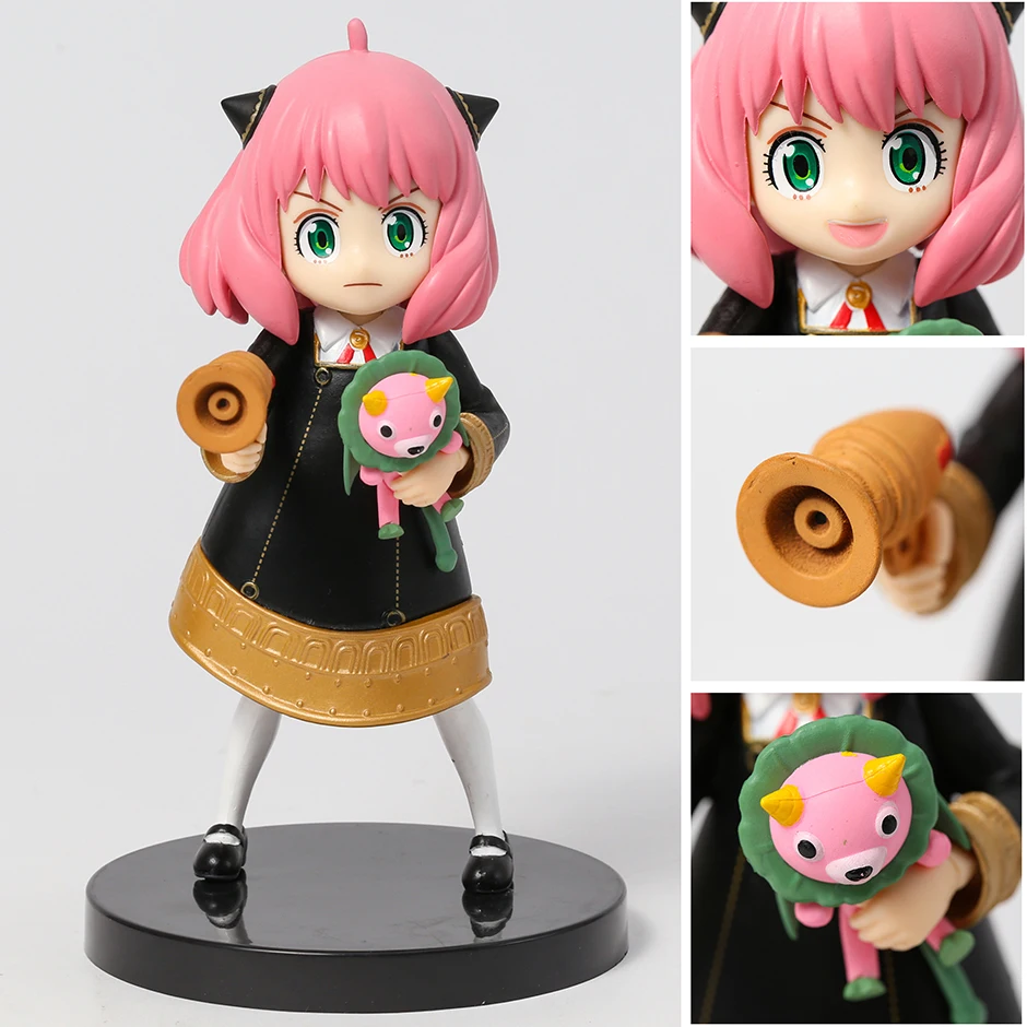 

Anime Figure SPY x FAMILY Anya Forger Face Changeable Nice Figural PVC Figual Christmas Gift