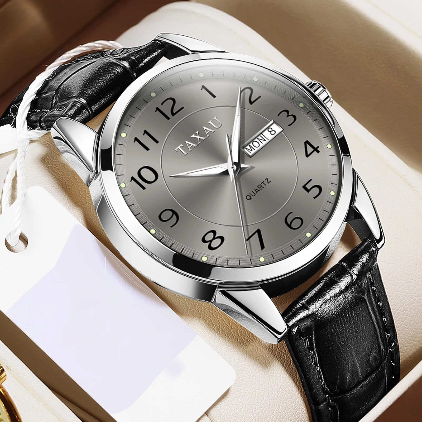 Часы наручные TAXAU Мужские кварцевые оригинальные водонепроницаемые