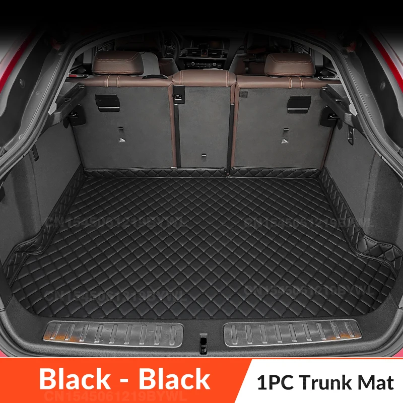 

Автомобильные коврики для Volkswagen VW Tiguan MK2 2017 2018 2019 2020 2021 2022 Автомобильный коврик для багажника, подушечки для ног, аксессуары для ковров