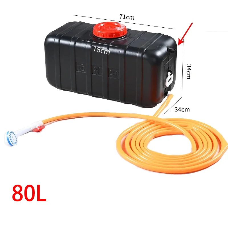 

Багажные полки для автофургона, утолщенное сушильное ведро, черный бак для ванны, солнечный ящик для горячей воды, летний резервуар для воды, бытовое хранилище для воды на открытом воздухе