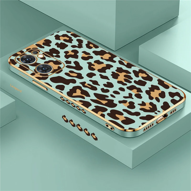 Модный чехол для телефона с леопардовым принтом OPPO Find X5 X3 Lite X2 NEO F15 F19 F11 F17 F21 Pro
