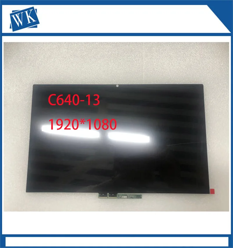 Экран сенсорный LCD 13,3" FHD 1920*1080 для замены ноутбука Lenovo Yoga C640-13 Series C640-13IML 81UE 81XL.