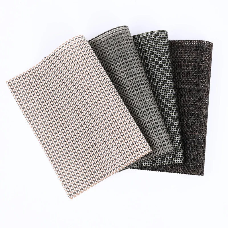 

Простой коврик в европейском стиле из ПВХ, термостойкий Коврик, подставка для дома, ресторана, отеля, коврика в западном стиле, водонепрониц...