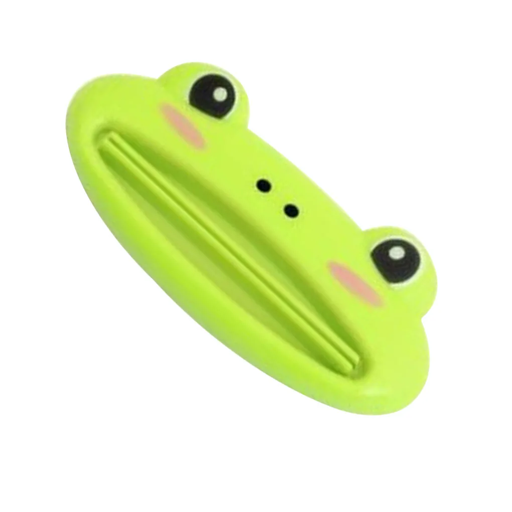 

Cute Animal Multifunction Toothpaste Squeezer Home Bathroom Facial Cleanser Dispenser Color Random Bathroom Accessories