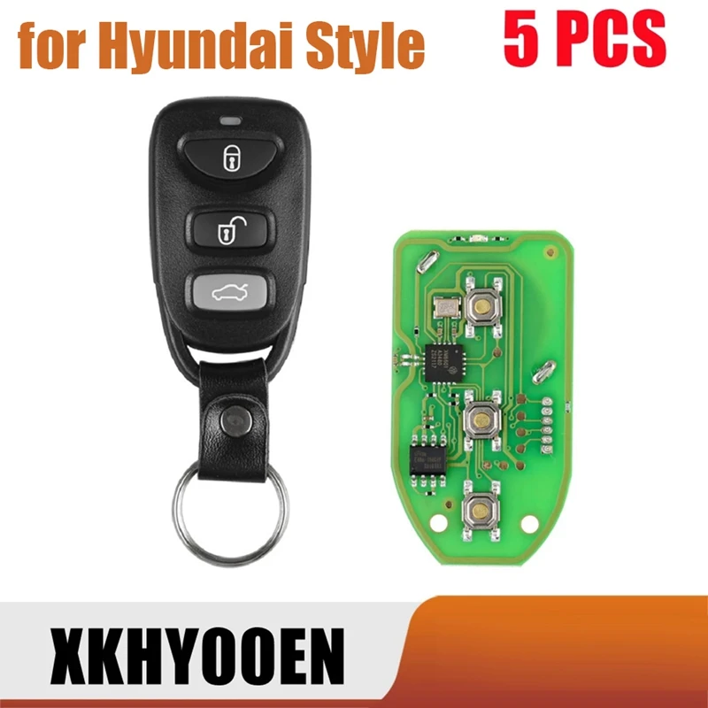 Брелок дистанционного управления Xhorse XKHY00EN сменный 3-кнопочный для Hyundai