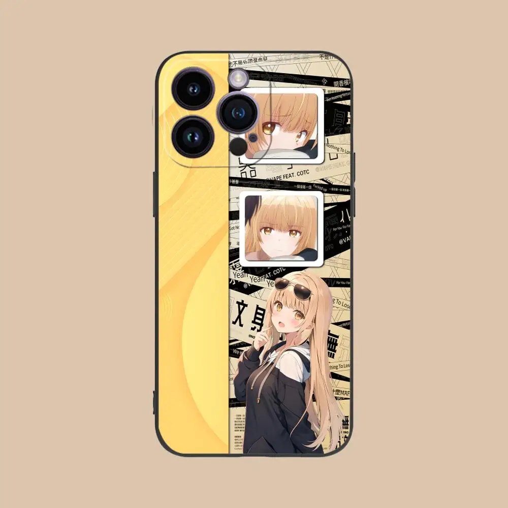 Чехол для телефона Angel Mahiru Shina Anime для iPhone 16, 15, 14, 13, 12, 11 X XR XS 8 7 Pro Max Plus, мини-цветный роскошный смартфон, красивый (art.: 3920cf17d38ee) - 3920cf17d38ee