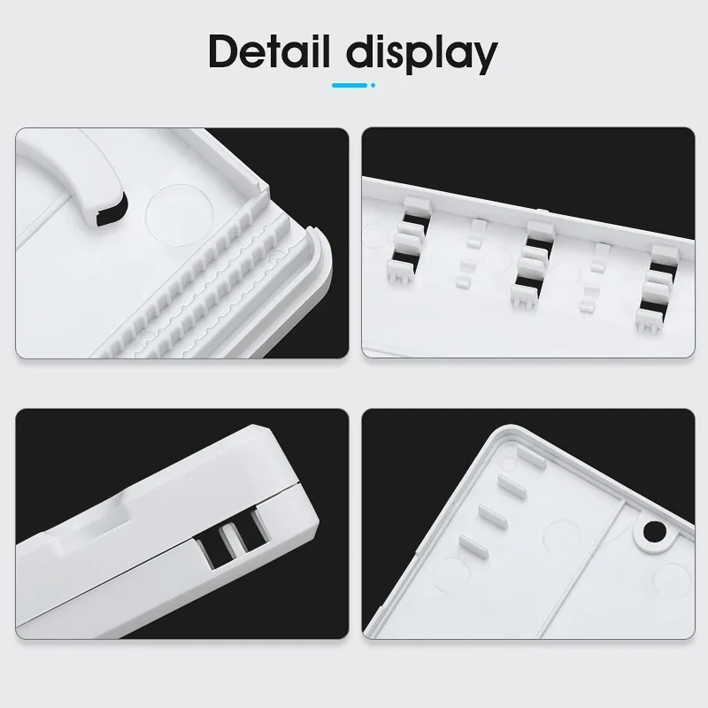 10pcs Drop Cable Protection Box Optical Fiber Heat Shrink Tubing To Protect Splice Tray 2 Into Out