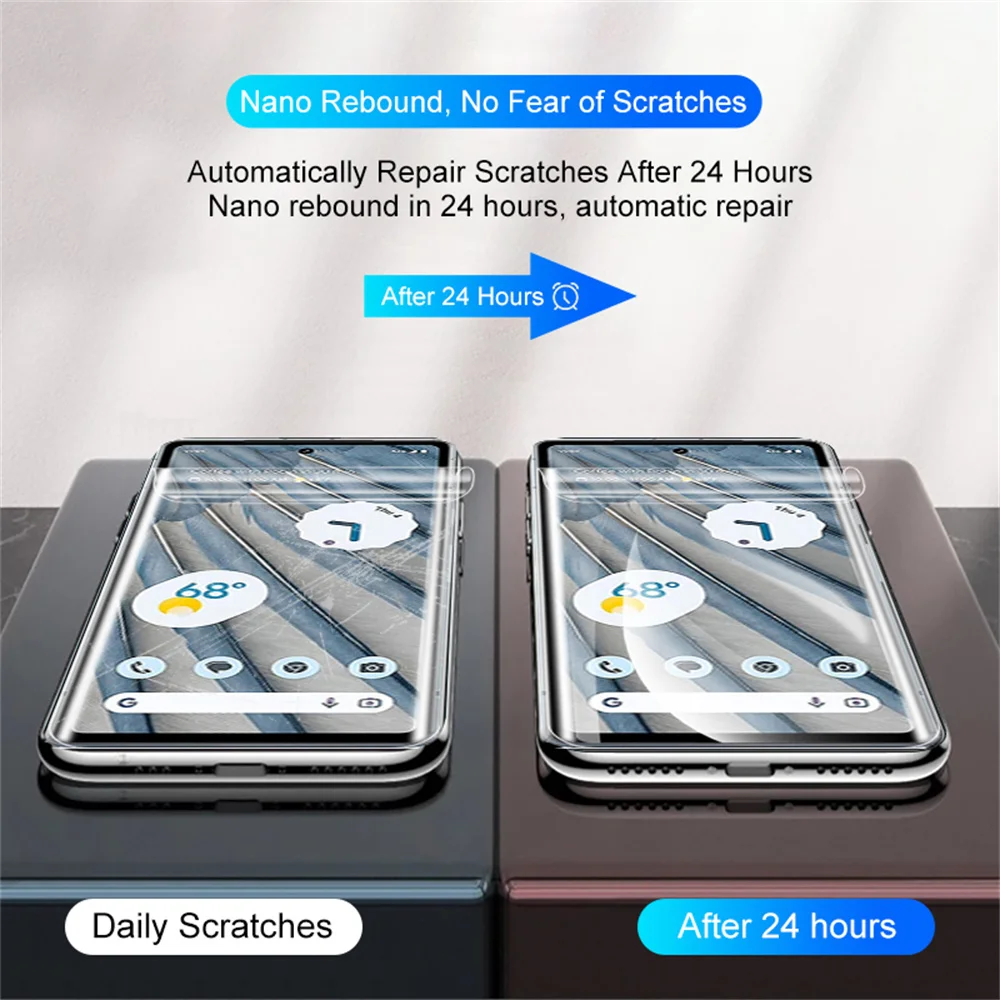 Pixel 7 a Hydrogel Film For Google Pixel 7A Screen Protector Pixel7A Soft Glass Films Pixel 7A 5G Pelicula hidrogel Pixel6 6A Camera Protection Pixel7 7 Pro Front Clear HD Anti-Scratch Movie