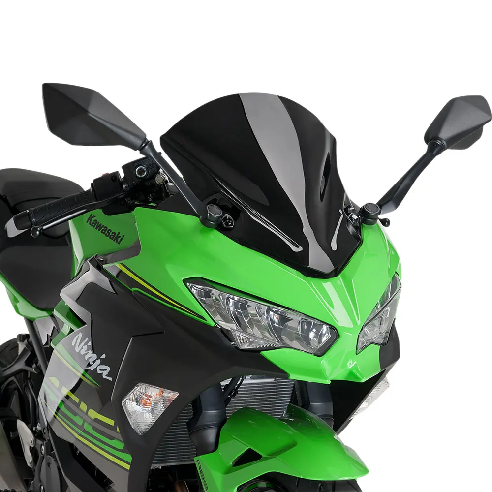 Лобовое стекло мотоцикла для KAWASAKI NINJA 400 250 2019 2020 2018-2023 черное лобовое из
