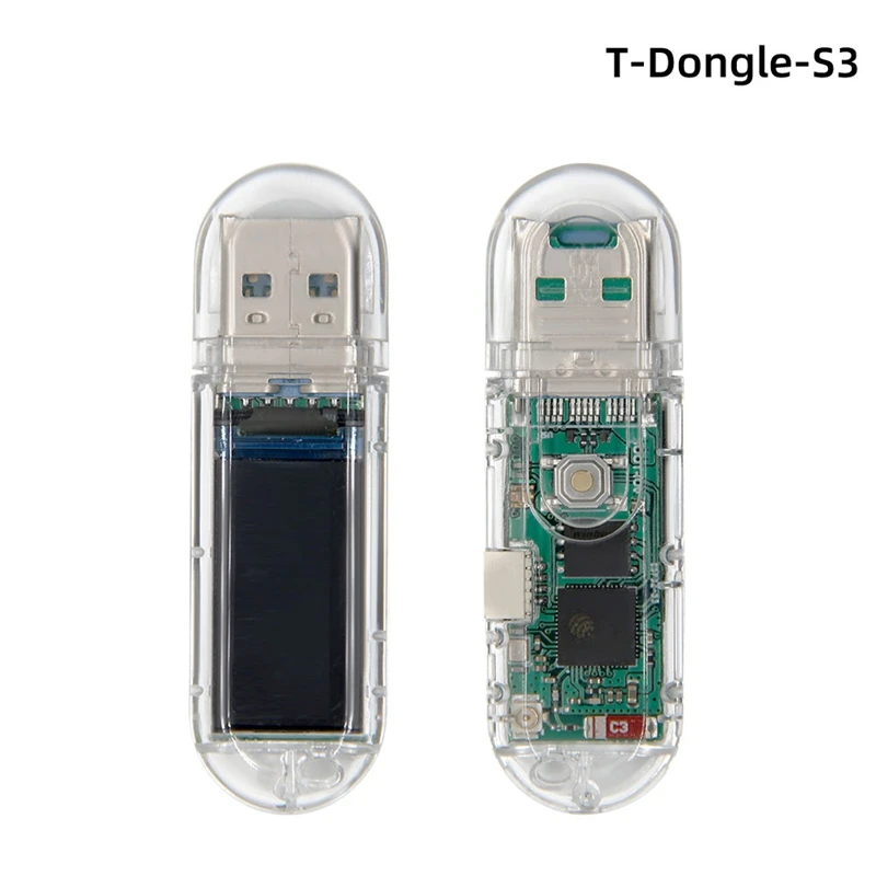 T-Display Nerdminer T-Dongle-S3 с LCD Биткоин Hashrate 70KH/S 16M Flash Поддержка Wifi Bluetooth Tfcard USB