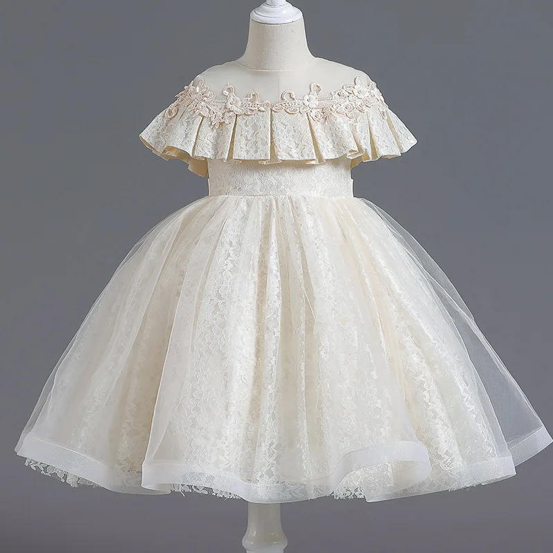 

Карнавальные Платья, новинка 2022, платья для подружки невесты с цветами для свадебной вечеринки, сетчатые платья принцессы для девочек, вече...