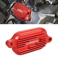 nicecnc motocross tappet valve adjustment cover cap protector for honda xr650r xr 650r 2000 2007 2006 2005 aluminum alloy red