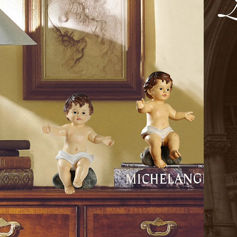 Религиозное украшение для Святого ребенка подарочная статуя фигурка Иисуса