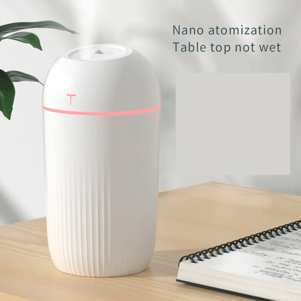 

400ML Mini Portable Ultrasonic Air Humidifer Aroma Essential Oil Diffuser USB Mist Maker Aromatherapy Humidifiers for Home