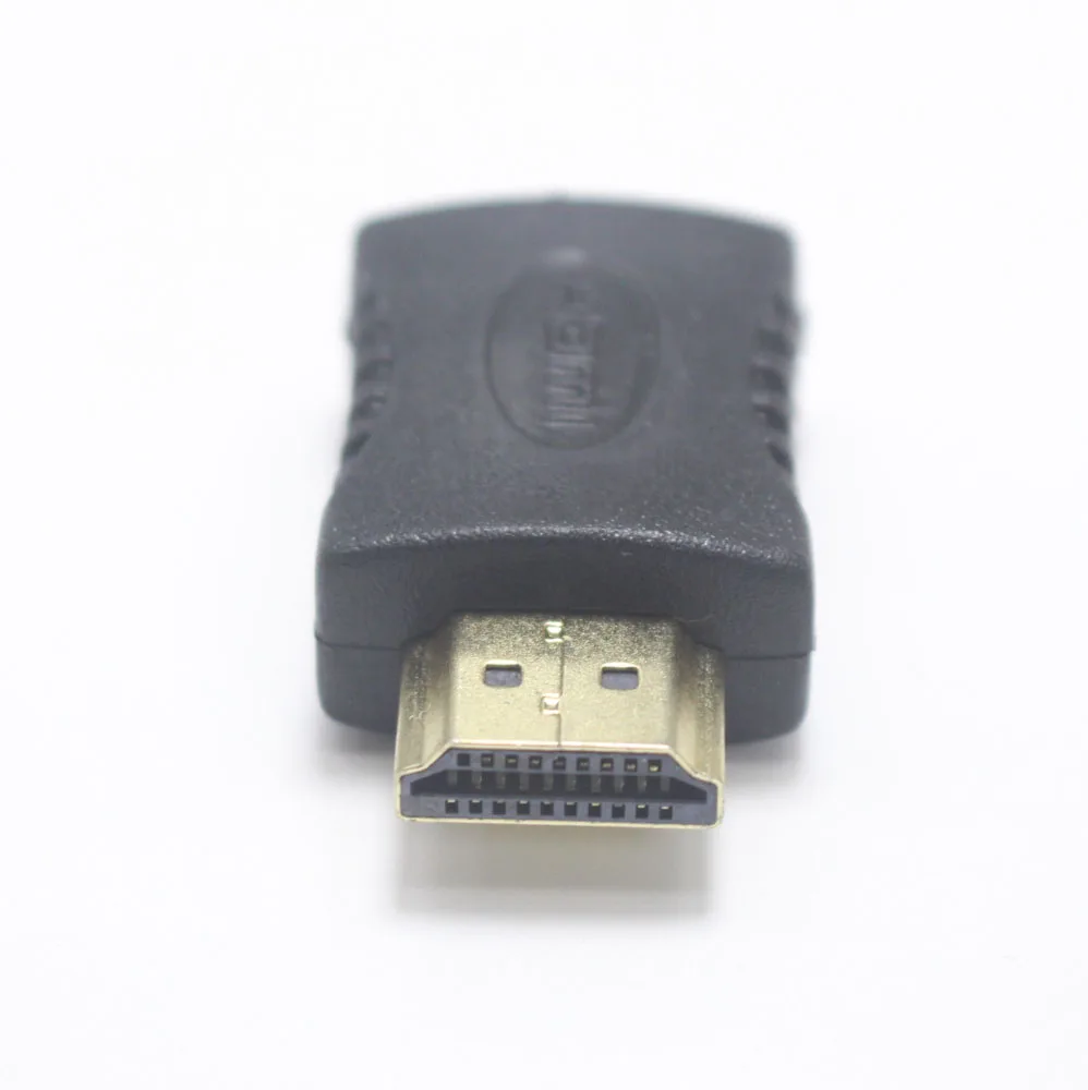 

1 шт. HDMI штекер к гнезду кабель адаптер конвертер удлинитель для HDTV компьютерный монитор
