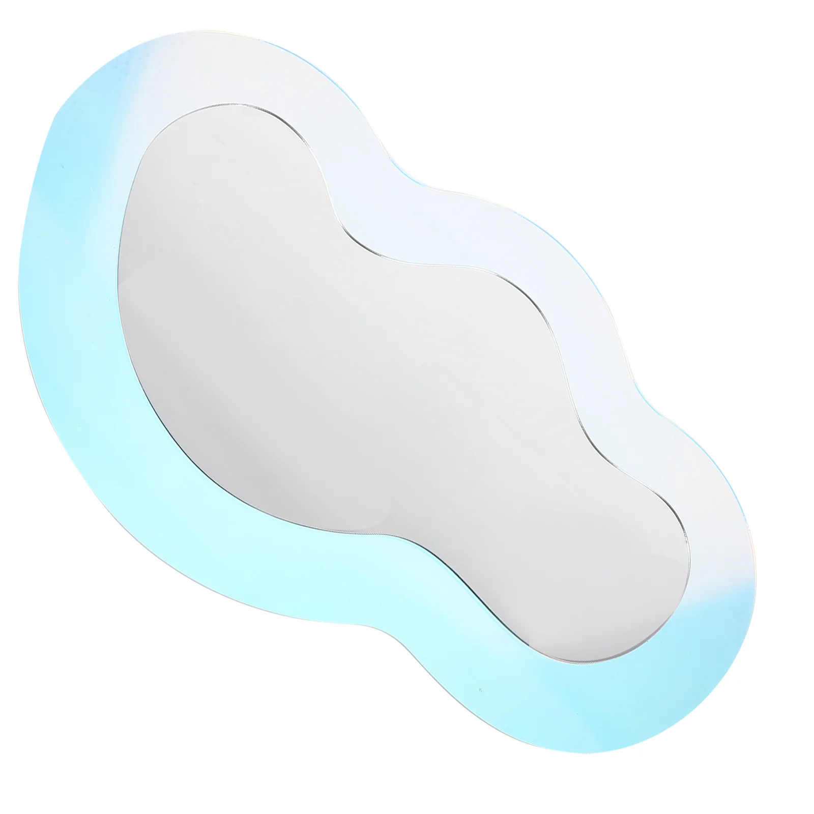 

Asymmetrical Wall Mirror Living Room Decorative Colored Mirror Bathroom Makeup Acrylic Mirror