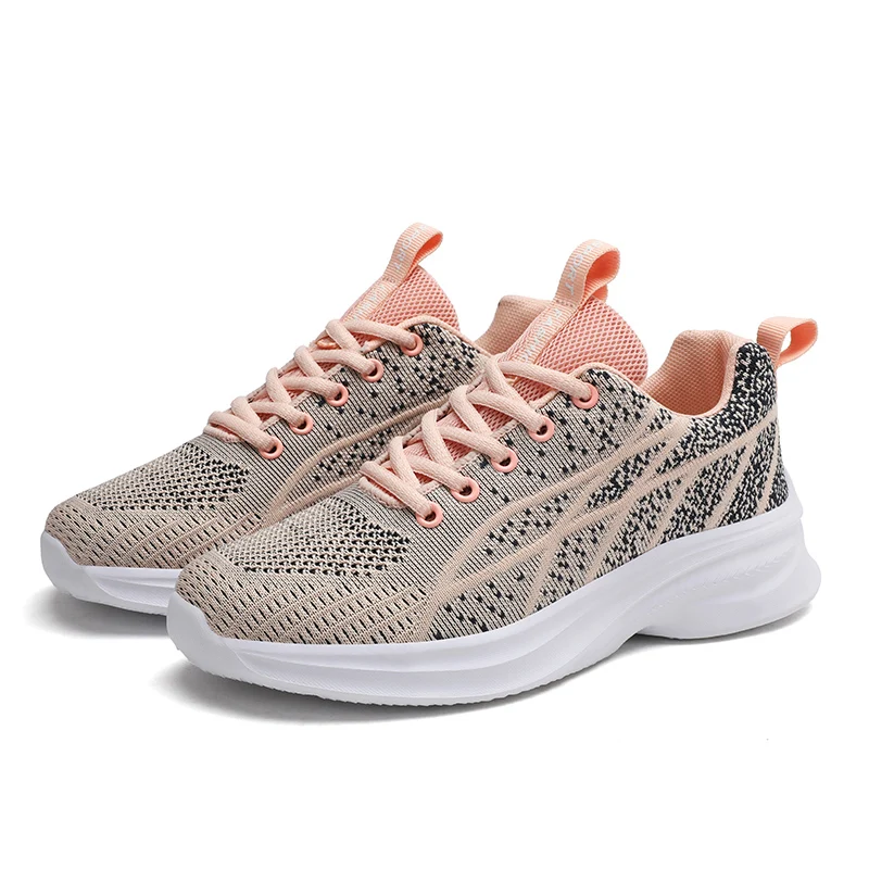 Кроссовки женские легкие Вулканизированная подошва Спортивная прогулочная