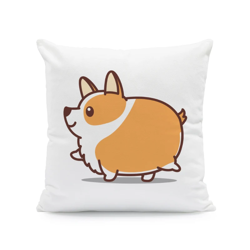 Прямая Заводская поставка чехол для подушки Джека Расселла терьера мультяшный