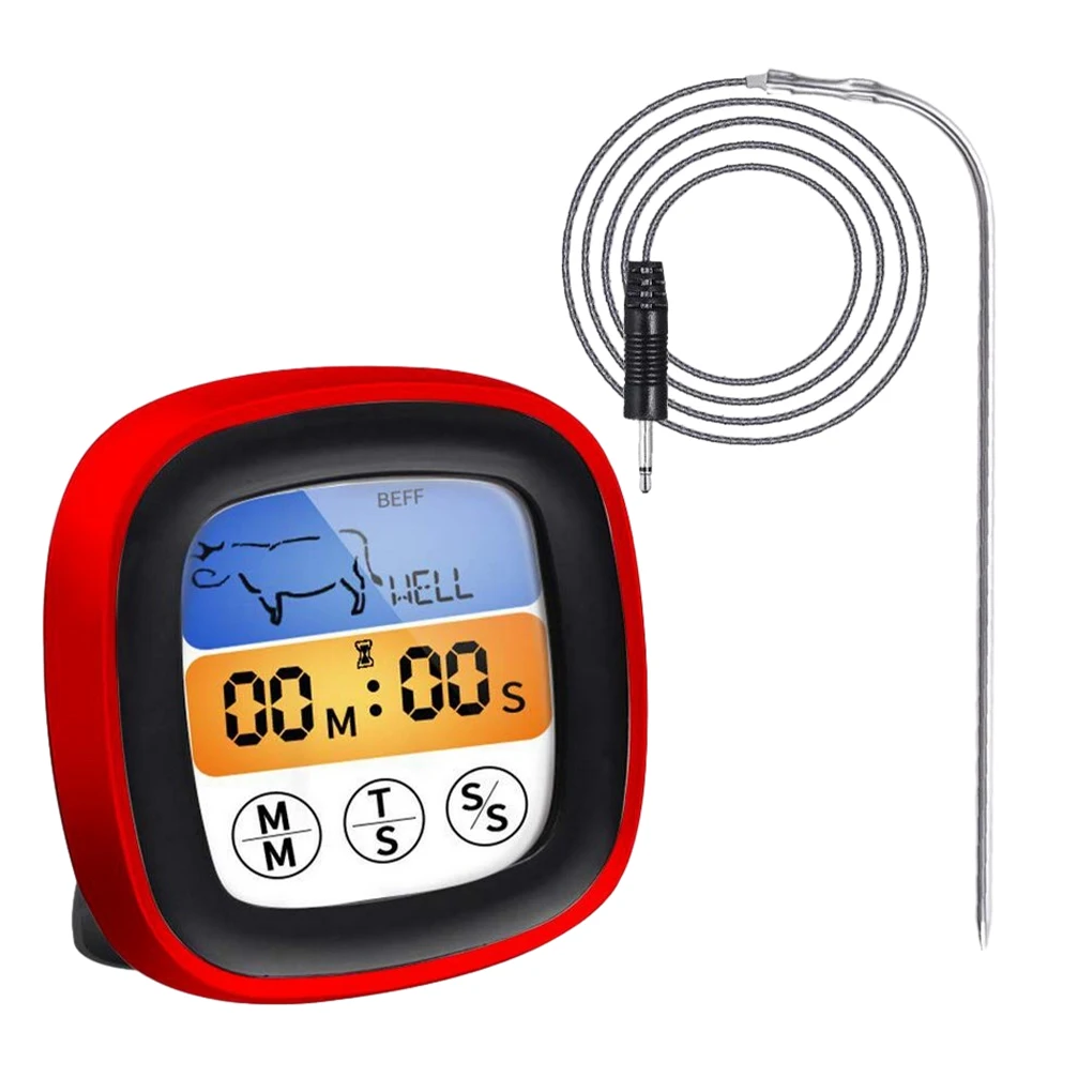 

Digital Meat Thermometer Instant Read Digital Meat Thermometer for Oven BBQ Grill