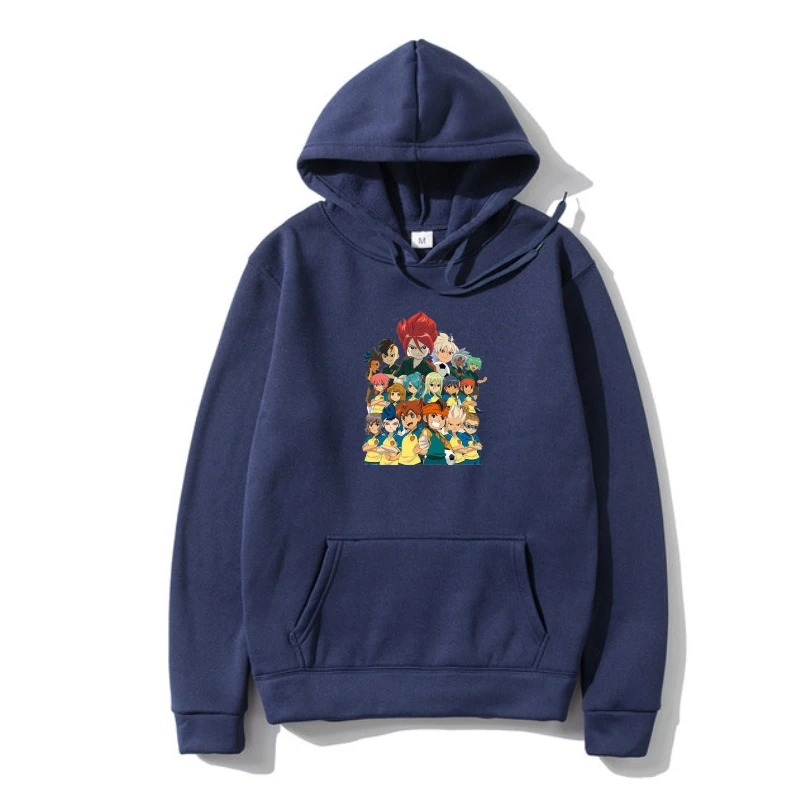 

Inazuma Eleven Hoodie Fleeced Summer White Color Inazuma Eleven Logo Hoodie Sweatshir Hoody Hoodys Inazuma 11 Hoodie Hip Hop