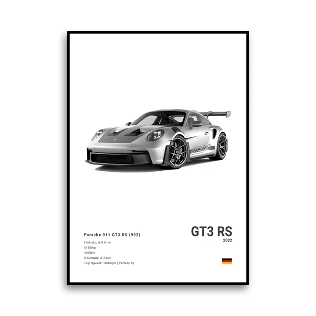 

Настенный принт Famous Cars C63s