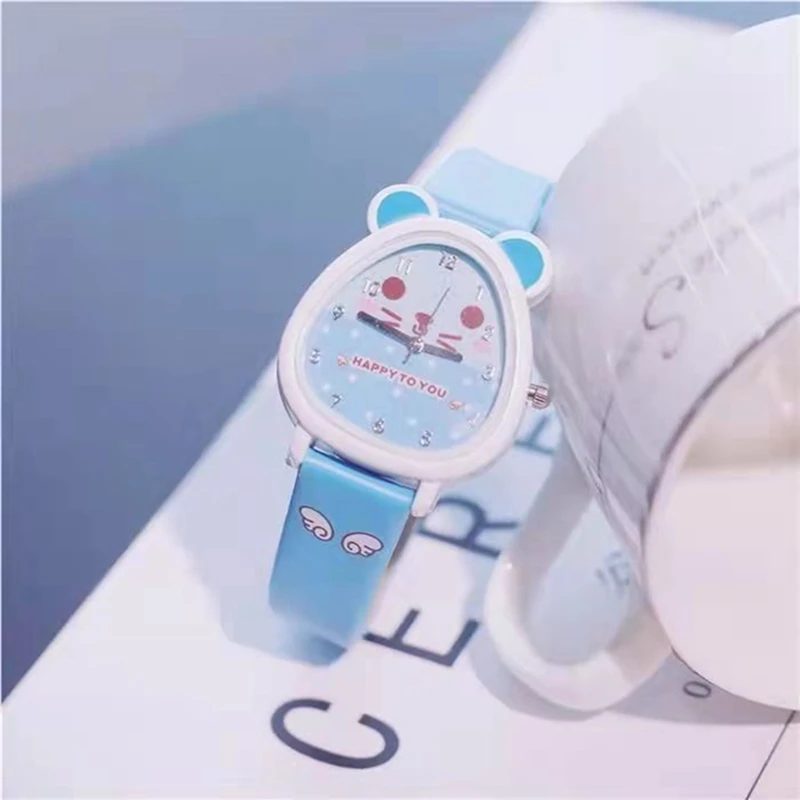 

Girls Watches Kids Quartz Analog Leather Wristwatches Cartoon Children Watch Birthday Gifts For Boys Clock Kol Saat