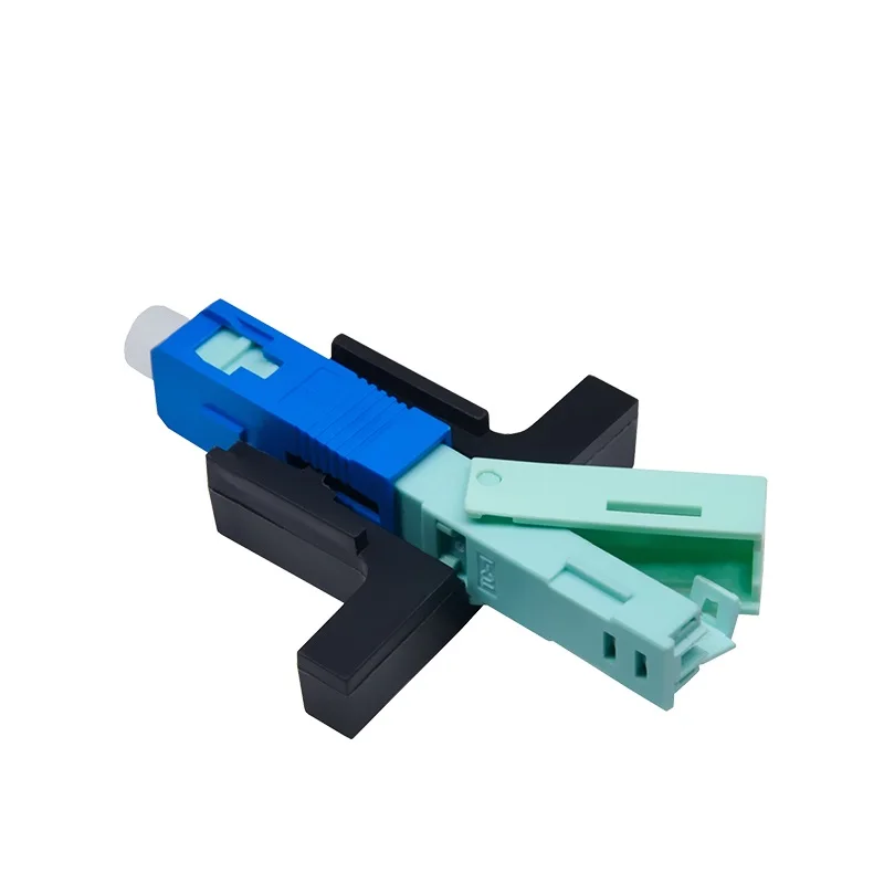 Free Shipping High Quality SC APC SM Single-Mode Optical Connector SC UPC Fiber Optic Fast Connnector FTTH Tool Cold Connector T