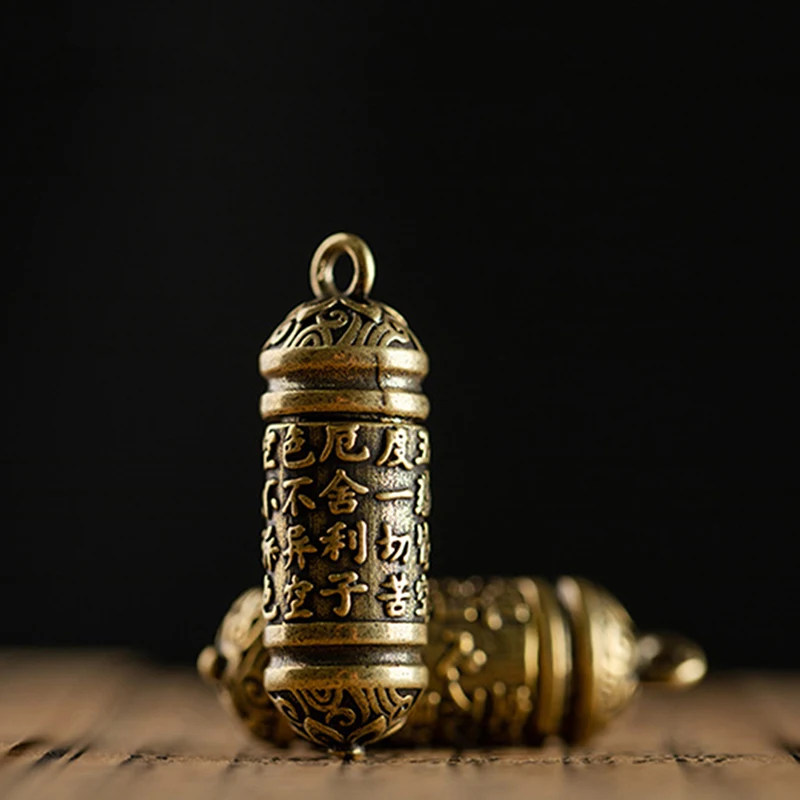 1 шт. латунный буддистский браслет с шестью словами |