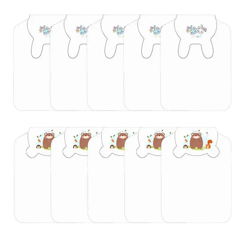 

Baby Back Sweat Towel 5pcs Animal Soft Sweat Pad Super Absorbent Bath Face Towels Baby Wipes Burp Cloths Or Face Towels