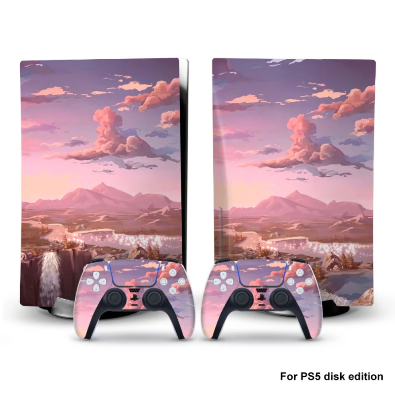 Защитная наклейка для консоли 5 Disk Edition и 2 контроллеров