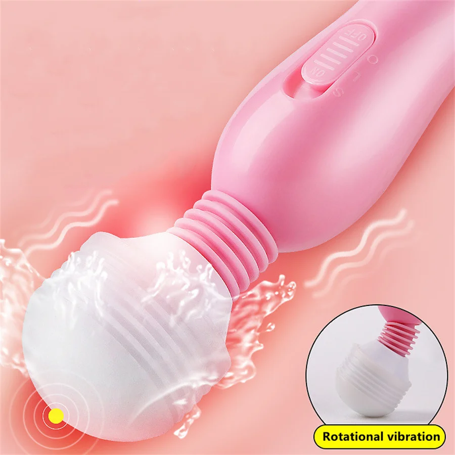 Многоскоростной сильный AV-вибратор массажер для сосков стимулятор точки G