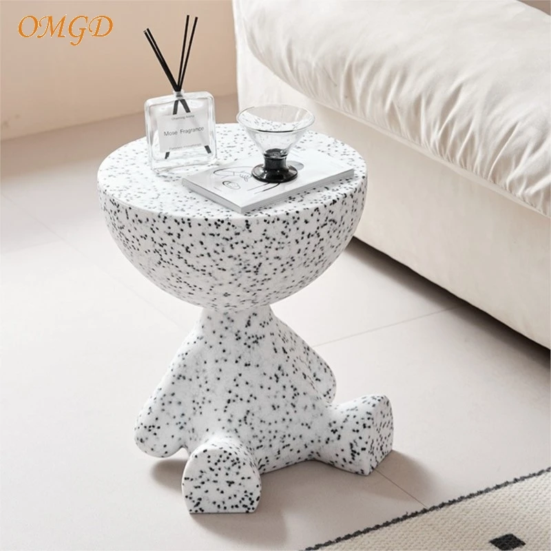 OMGD креативный маленький плоский бытовой журнальный столик для гостиной лежачий