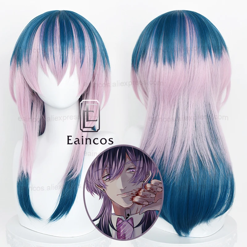 

Парик для косплея Риндо хайтани из аниме Токио, термостойкие синтетические волосы длиной 55 см, смешанные цвета