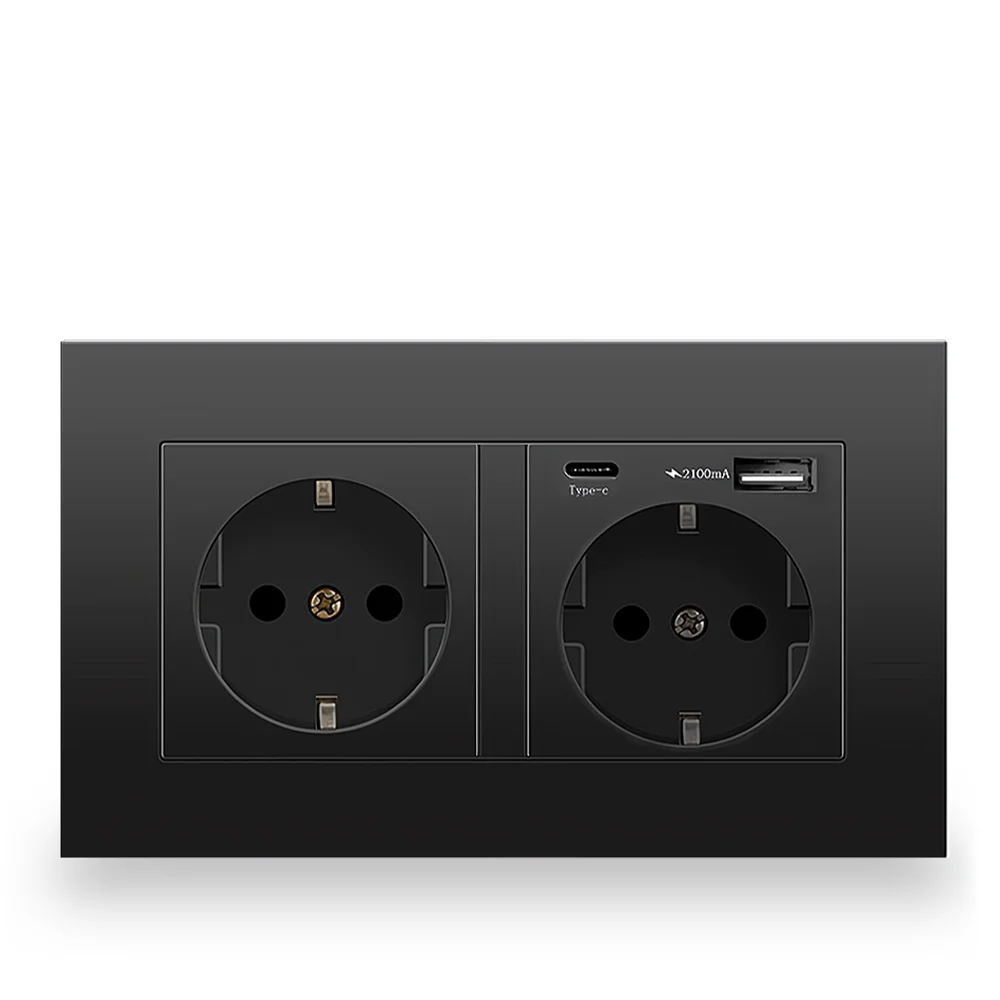 

EIOMR Европейская розетка с USB Type-C