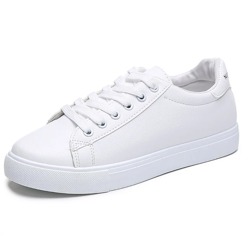 

Women's Sneakers 2022 Casual Shoes New Summer Fashion White Sneakers Breathable Lace-Up Sport Running Tennis Vulcanize Shoes
