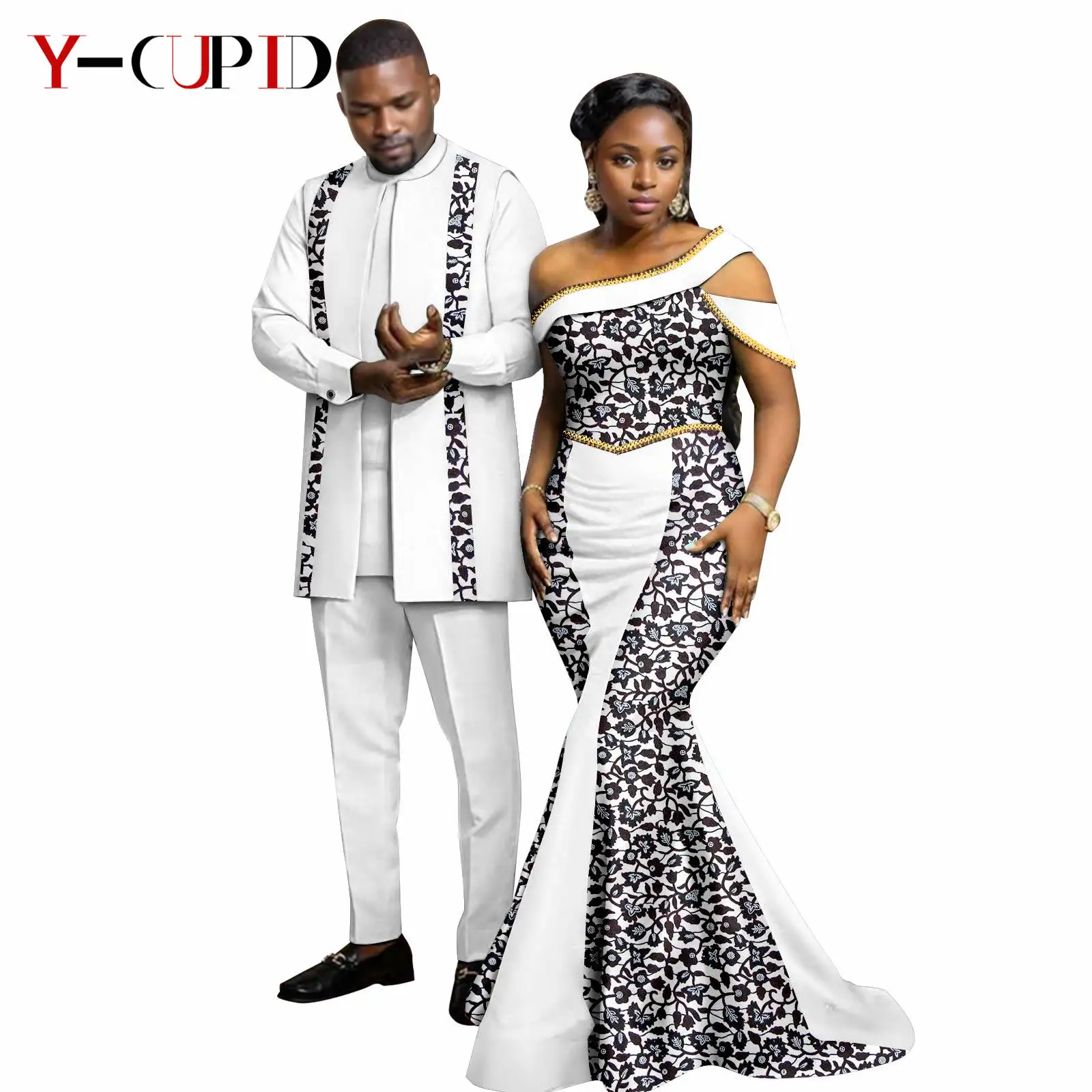 Женские платья с Африканским принтом русалки подходящая Женская одежда для