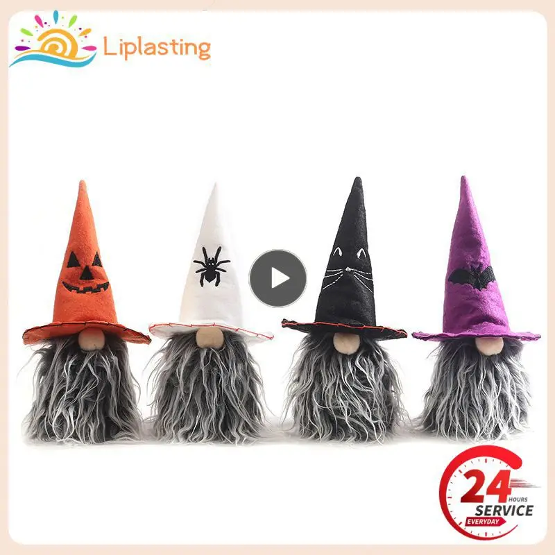 

2022 Halloween Faceless Doll Decoration For Home Pumpkin Bat Doll Party Decoration Kids Toy Gifts Halloween Props