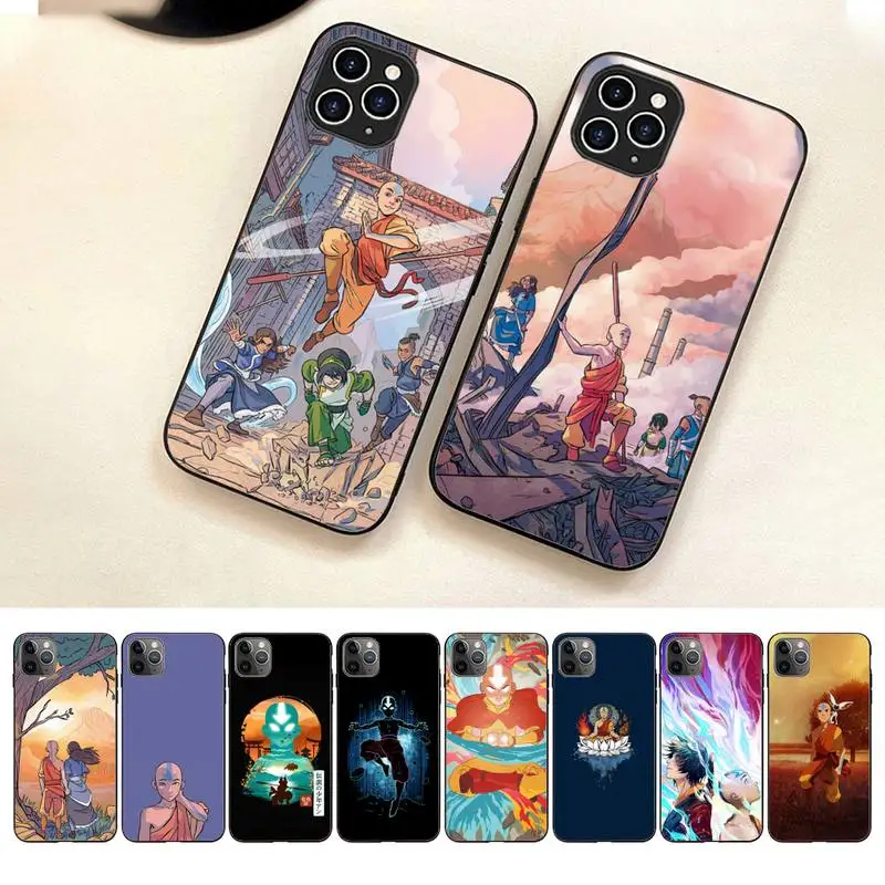 

Anime Avatar The Last Airbender Phone Case For Iphone 7 8 Plus X Xr Xs 11 12 13 14 Se2020 Mini Pro Max Case