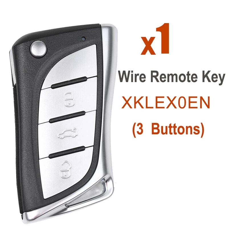 

For Xhorse XKLEX0EN Wire Remote Key Fob 3 Buttons For Lexus Type For VVDI Key Tool