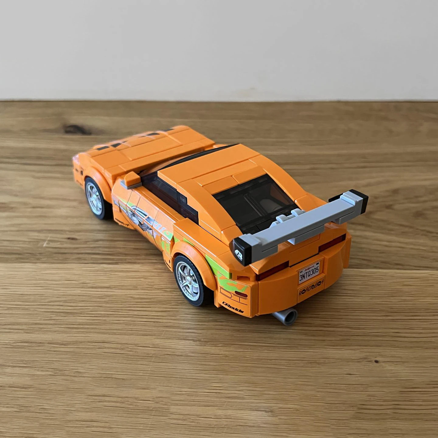 379 шт. конструктор MOC Speed чемпионы Классические гонки серия четырех цветов Сборная