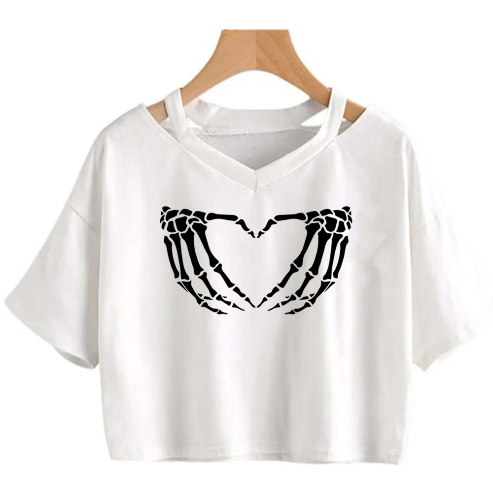 

Fashion Y2K Skeleton Camis Tank Top aesthetic gothic fairycore crop top girl manga 90s fairy grunge aesthetic clothes