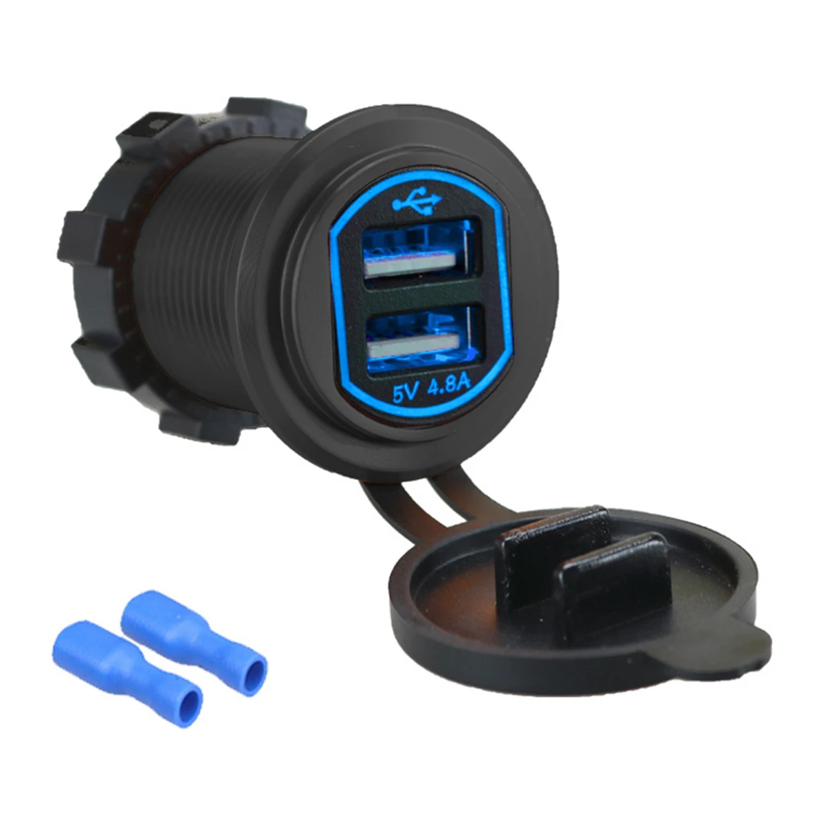 

Зарядное устройство с двумя USB-портами, а, 12-24 В