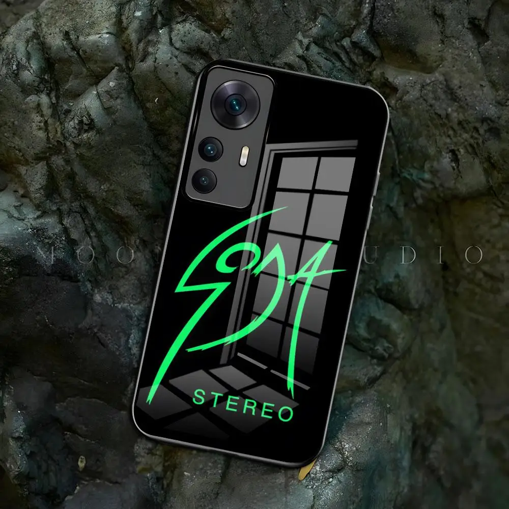 Чехол для телефона sodawstereo Band Samsung s 24 Аксессуары 23 22 21 20 a 34 54 53 note20 m54 ultra Plus glass coqu