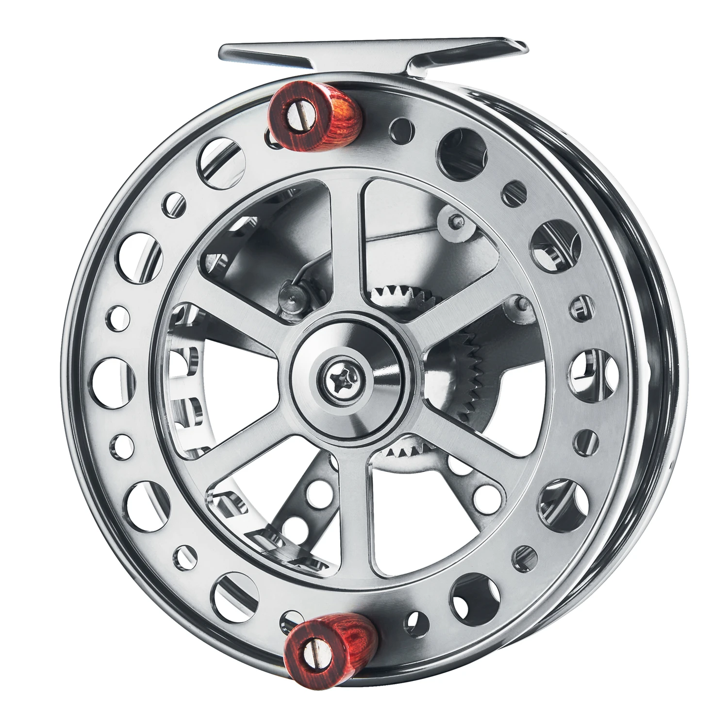 CNC MACHINED ALUMINUM CENTER PIN CENTREPIN FLOATING REEL 113.5MM 4 1/2 INCHES STEELHEAD SALMON TROTTING FISHING