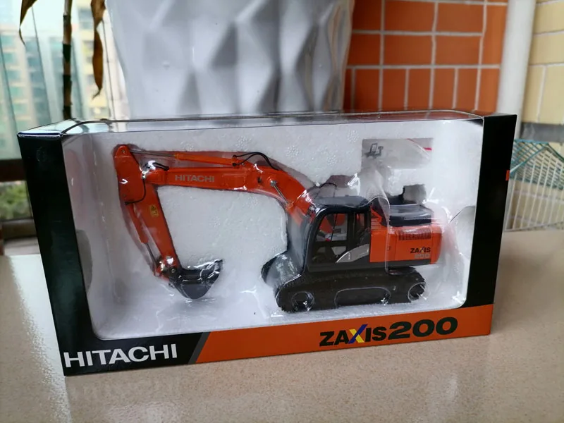 Масштаб 1:50 ZAXIS200 ZX210 ZX250 Hitachi EFI Инженерная модель экскаватора из сплава литая